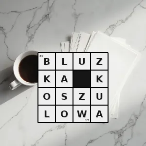 Rozwiązanie krzyżówki: zakładana pod żakiet - bluzka koszulowa | hasła, synonimy i podpowiedzi Hasło krzyżówkowe zakładana pod żakiet - bluzka koszulowa – rozwiązanie, synonimy, podpowiedzi i definicje krzyżówkowe